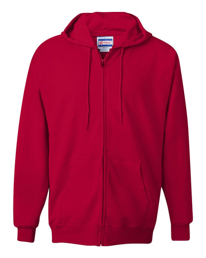 Hanes Unisex Ultimate Cotton® Full-Zip Hooded Sweatshirt F280 #color_Deep Red