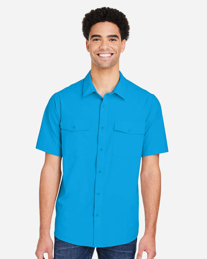 CORE365 Men's Ultra UVP® Marina Shirt CE510 #colormdl_Electric Blue