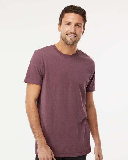 M&O Unisex Vintage Garment-Dyed T-Shirt 6500M #colormdl_Vineyard