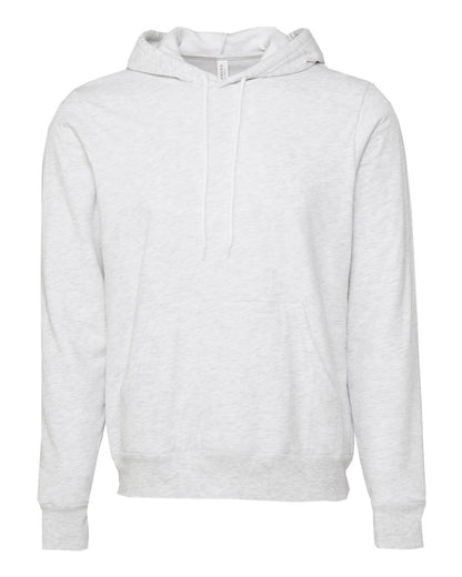 BELLA + CANVAS Unisex Sponge Fleece Hoodie Sweatshirt 3719 #color_Ash
