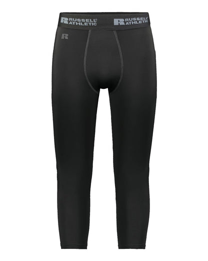 Russell Athletic Unisex CoolCore® Compression Tights R23CPM #color_Black