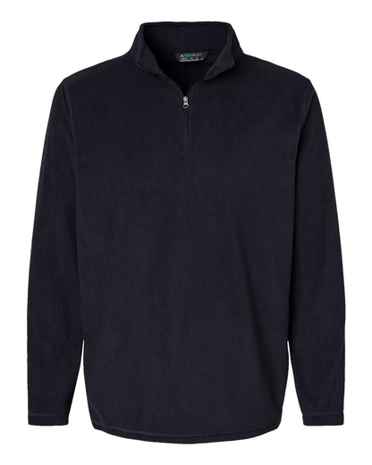 Augusta Sportswear Eco Revive™ Micro-Lite Fleece Quarter-Zip Pullover 6863 #color_Black