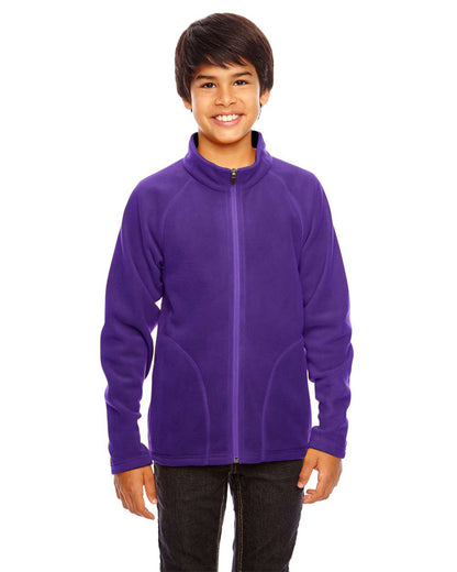 Team 365 Youth Campus Microfleece Jacket TT90Y #colormdl_Sport Purple