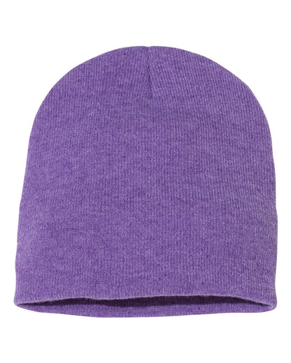 Sportsman 8" Beanie SP08 #color_Heather Purple