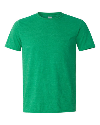 Gildan Unisex Softstyle® T-Shirt 64000 #color_Heather Irish Green