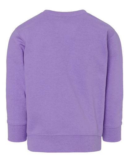 Rabbit Skins Toddler Fleece Crewneck Sweatshirt 3317 #color_Lavender