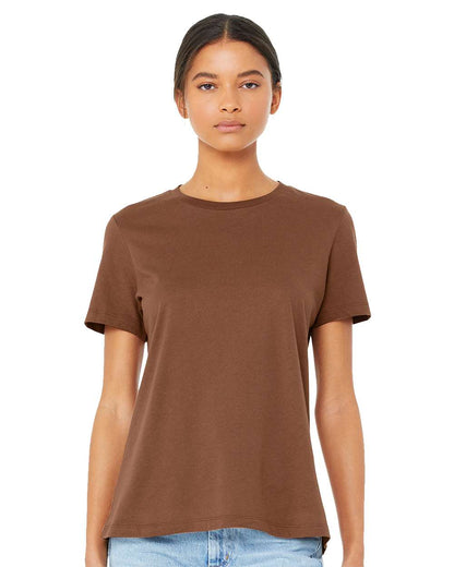 BELLA + CANVAS Women’s Relaxed Jersey Tee 6400 #colormdl_Chestnut