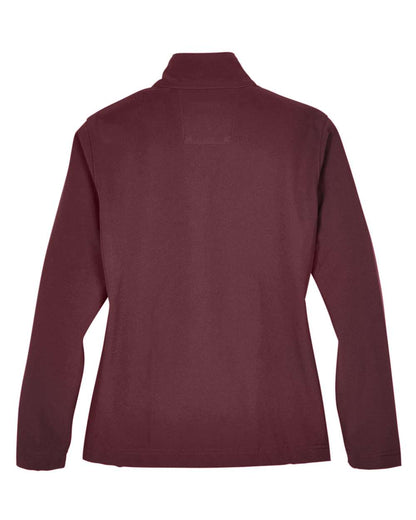 Team 365 Women's Leader Soft Shell Jacket TT80W #color_Sport Dark Maroon