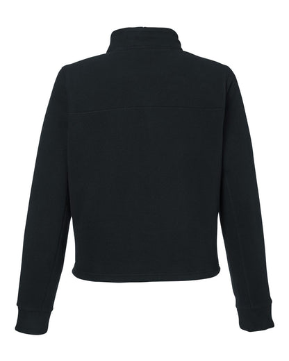 Under Armour Women's Expanse Fleece Half-Zip Pullover 1387024 #color_Black/ Black
