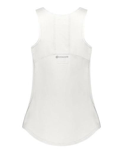 Holloway Women's Coolcore Tank 222777 #color_White