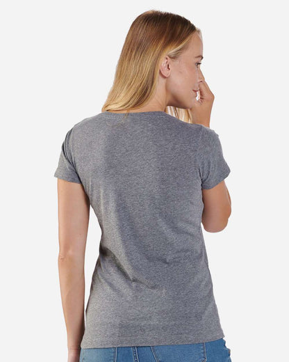 Boxercraft Women's V-Neck T-Shirt BW2201 #color_Granite