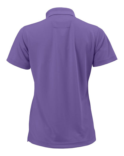 Paragon Women's Saratoga Performance Mini Mesh Polo 104 #color_Grape