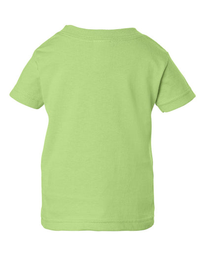 Rabbit Skins Infant Cotton Jersey Tee 3401 #color_Key Lime