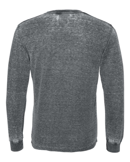 J. America Men's Vintage Zen Thermal Long Sleeve T-Shirt 8241 #color_Dark Smoke