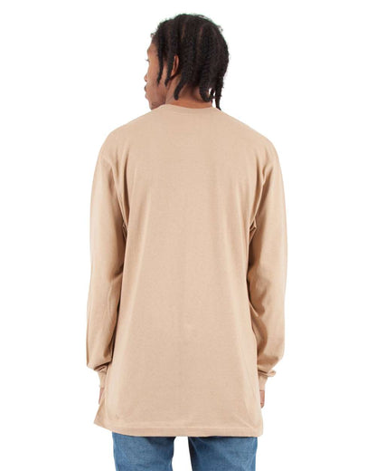 Shaka Wear Unisex Active Long Sleeve T-Shirt SHALS #colormdl_Khaki