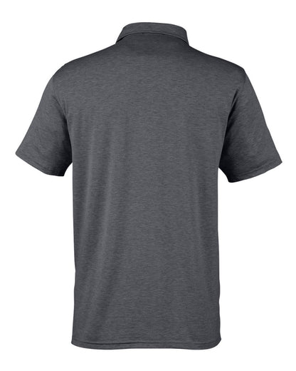 TASC Performance Inc Men's Cloud Lightweight Polo TM538 #color_Black Heather