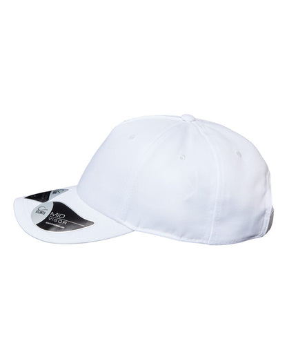 Atlantis Headwear Sustainable Five-Panel Cap FIJI #color_White