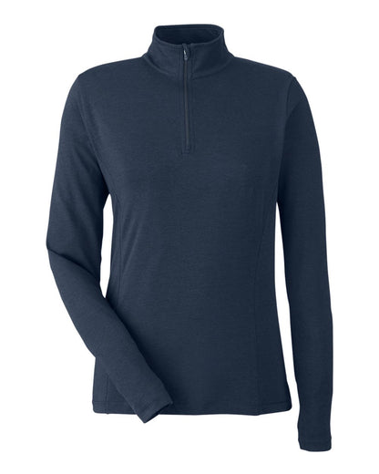 TASC Performance Inc Women's Recess Quarter-Zip Pullover TW300 #color_Classic Navy