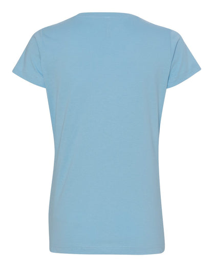 LAT Women's Fine Jersey Tee 3516 #color_Light Blue