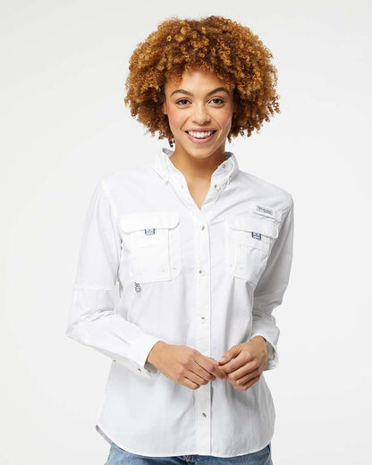 Columbia Women's PFG Bahama™ Shirt 212474 #colormdl_White