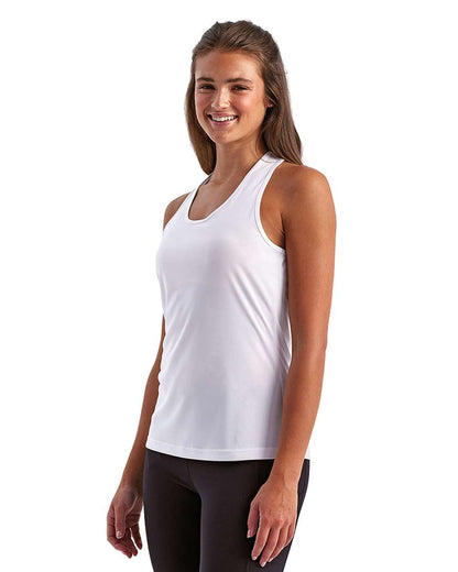 TriDri Women's Knot Back Venus Tank TD042 #colormdl_White