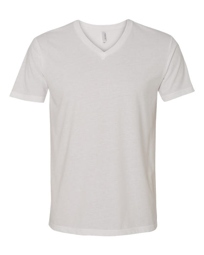 Next Level Sueded V-Neck T-Shirt 6440 #color_White