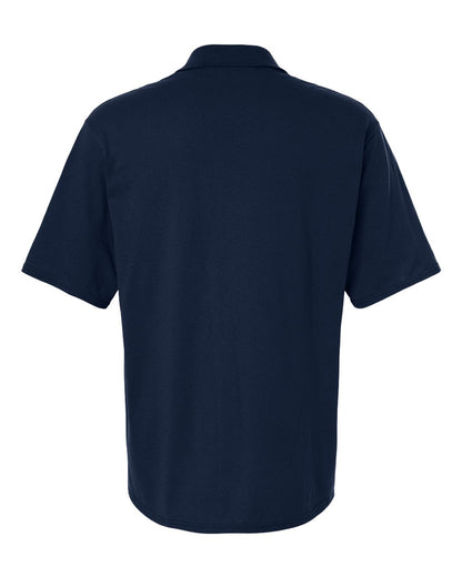 JERZEES Men's Dri-Power® Polo with Pocket 436MP #color_J. Navy