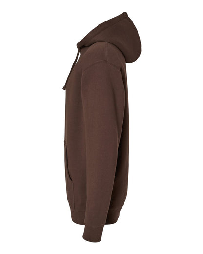 Independent Trading Co. Heavyweight Hooded Sweatshirt IND4000 #color_Brown