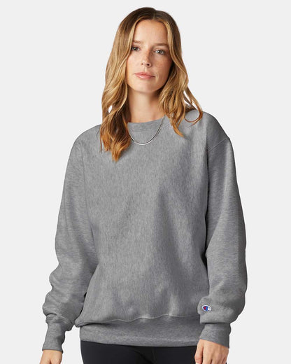 Champion Unisex Reverse Weave® Crewneck Sweatshirt S149 #colormdl_Oxford Grey