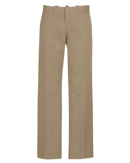 Dickies Women's Work Pants - Extended Sizes FP74EXT #color_Khaki - 32I