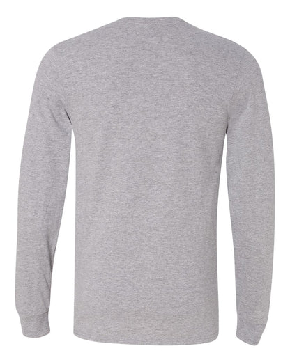 Fruit of the Loom Sofspun® Long Sleeve T-Shirt SFLR #color_Athletic Heather