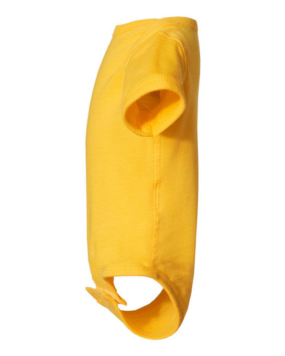 Rabbit Skins Infant Fine Jersey Bodysuit 4424 #color_Yellow