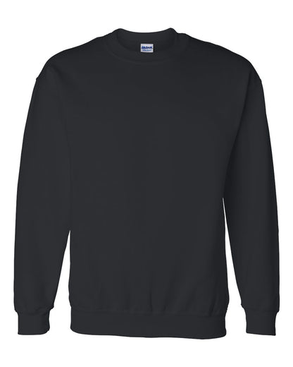 Gildan Unisex DryBlend® Crewneck Sweatshirt 12000 #color_Black