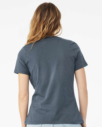 BELLA + CANVAS Women’s Relaxed Jersey Tee 6400 #colormdl_Vintage Navy