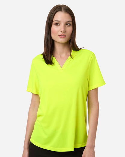 CORE365 Women's Nova Performance Pique Polo CE108W #colormdl_Safety Yellow
