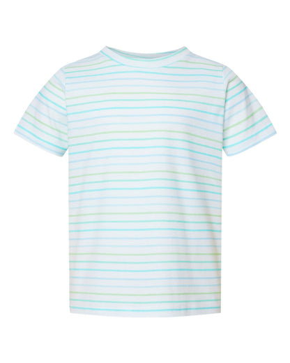 Rabbit Skins Toddler Fine Jersey Tee 3321 #color_Marine Stripe