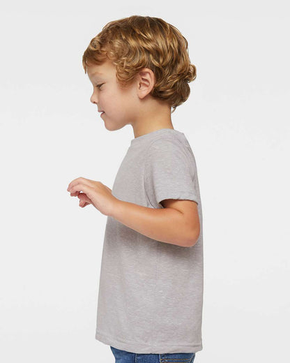 Rabbit Skins Toddler Harborside Mélange T-Shirt 3391 #colormdl_Grey Melange