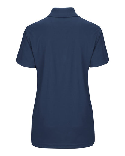 Red Kap Women's Performance Knit Pocketless Core Polo SK97 #color_Navy