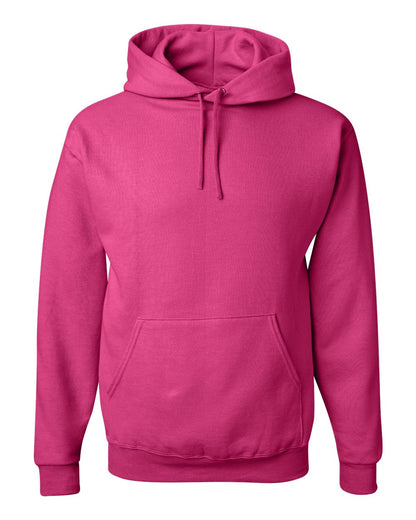 JERZEES Unisex NuBlend® Hooded Sweatshirt 996MR #color_Cyber Pink