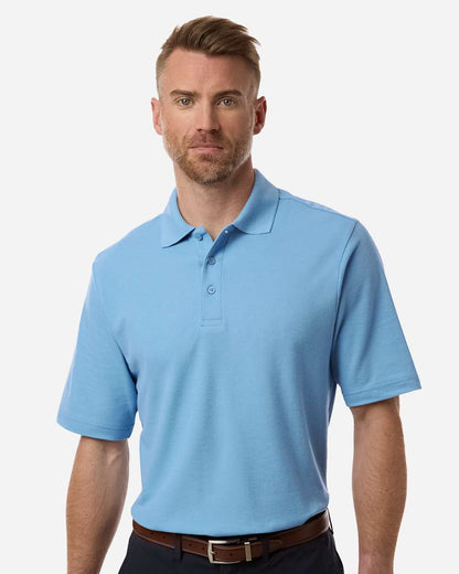 CORE365 Men's Resolve CVC Performance Pique Polo CE106 #colormdl_Columbia Blue
