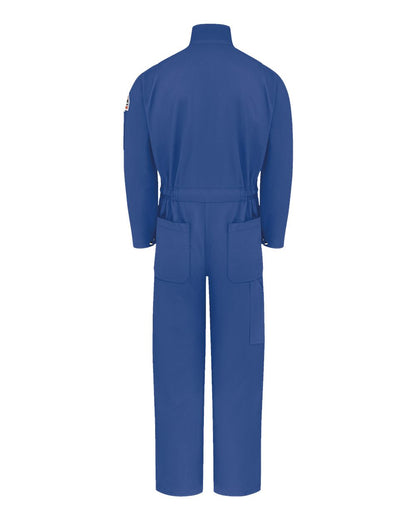 Bulwark Men's Tall Premium Coverall - EXCEL FR® ComforTouch® - 7 oz. CLB2T #color_Royal Blue