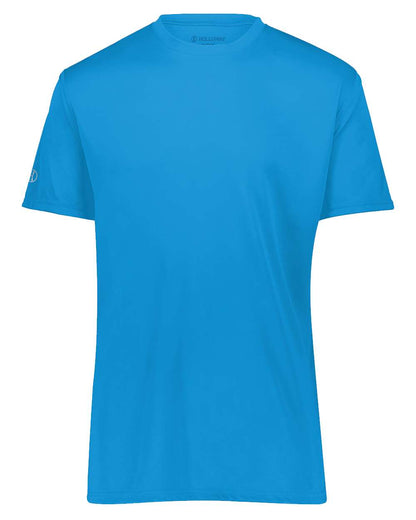 Holloway Youth Momentum T-Shirt 222819 #color_Power Blue