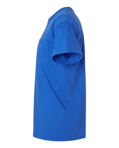 Gildan Unisex Ultra Cotton® Pocket T-Shirt 2300 #color_Royal