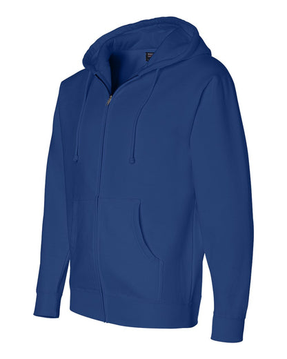 Independent Trading Co. Heavyweight Full-Zip Hooded Sweatshirt IND4000Z #color_Royal