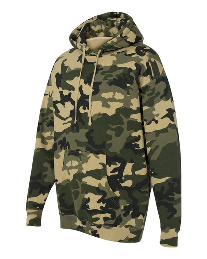 Independent Trading Co. Heavyweight Hooded Sweatshirt IND4000 #color_Army Camo