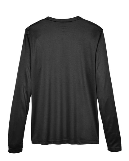 Team 365 Women's Zone Performance Long Sleeve T-Shirt TT11WL #color_Black