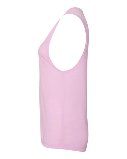 BELLA + CANVAS Women's Flowy Scoop Muscle Tank 8803 #color_Lilac