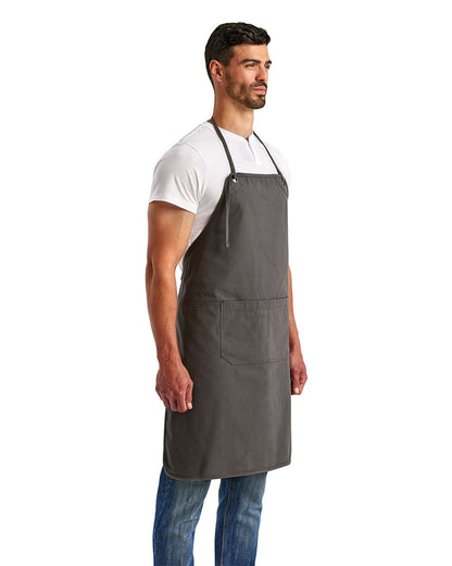 Artisan Collection by Reprime Artisan's Choice Double Pocket Canvas Apron RP181 #colormdl_Dark Grey