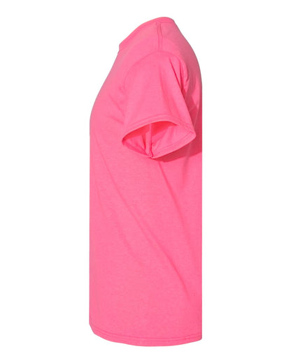 Gildan Unisex Heavy Cotton™ T-Shirt 5000 #color_Safety Pink