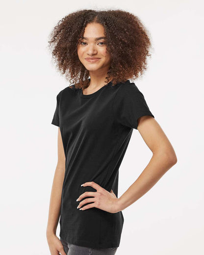 Tultex Women's Premium Cotton T-Shirt 516 #colormdl_Black
